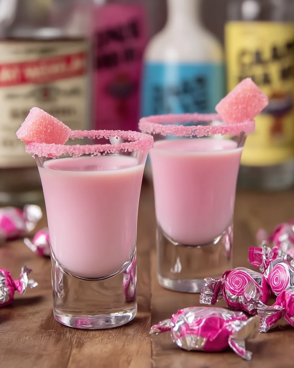 Coconut Bubble Gum Shot