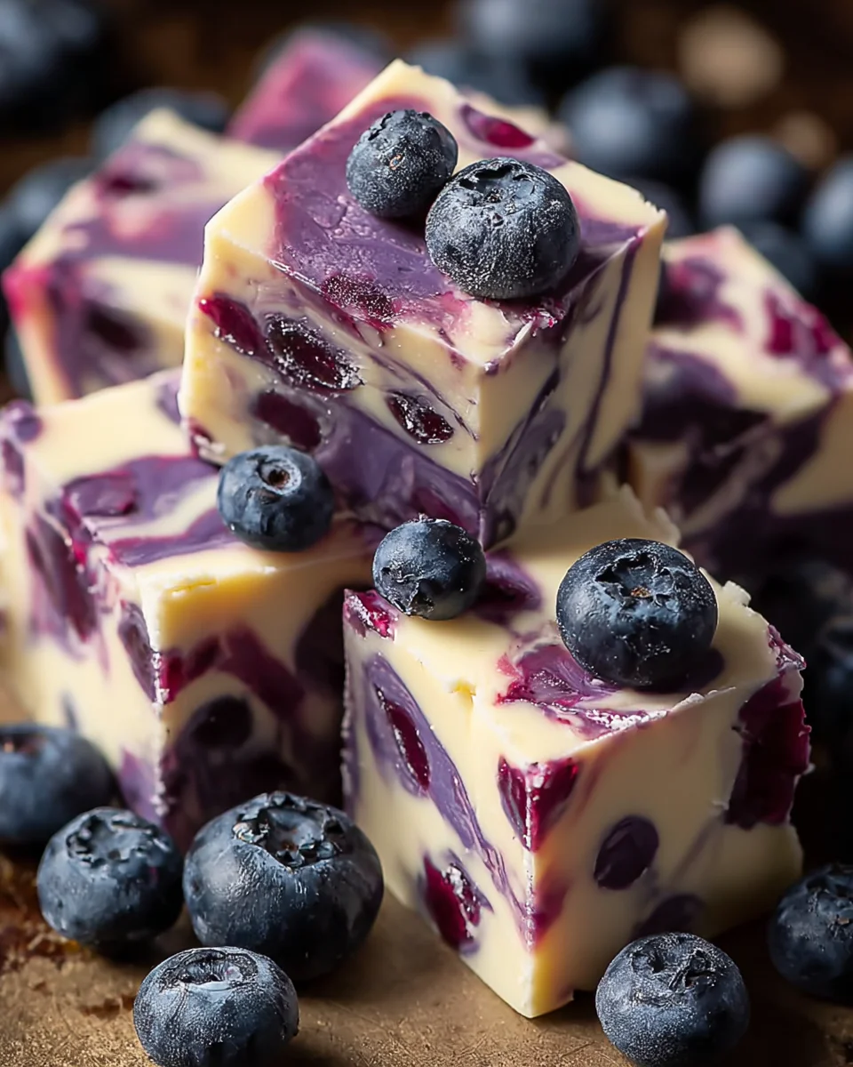 Blueberry Fudge