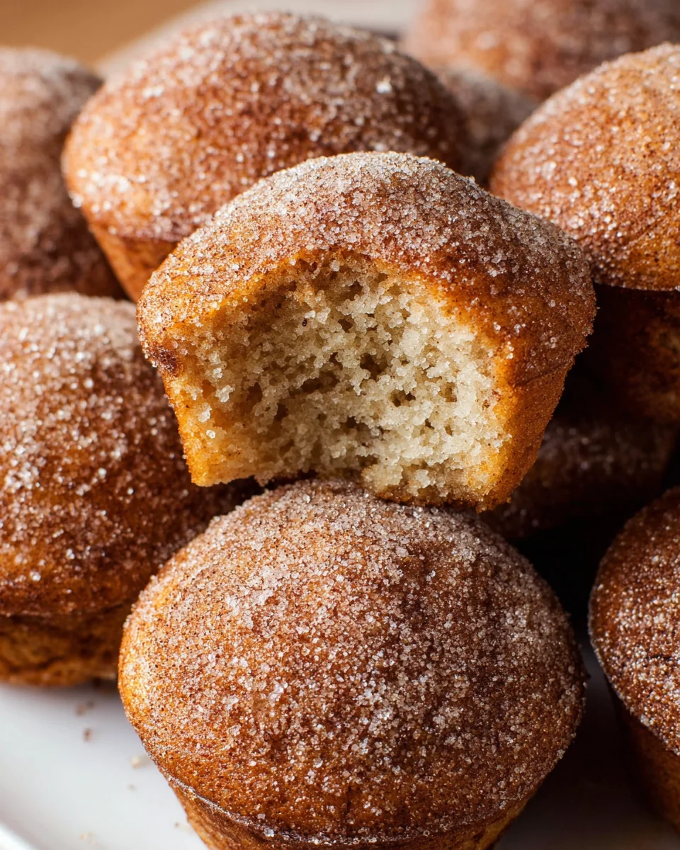 Cinnamon Sugar Donut Muffins