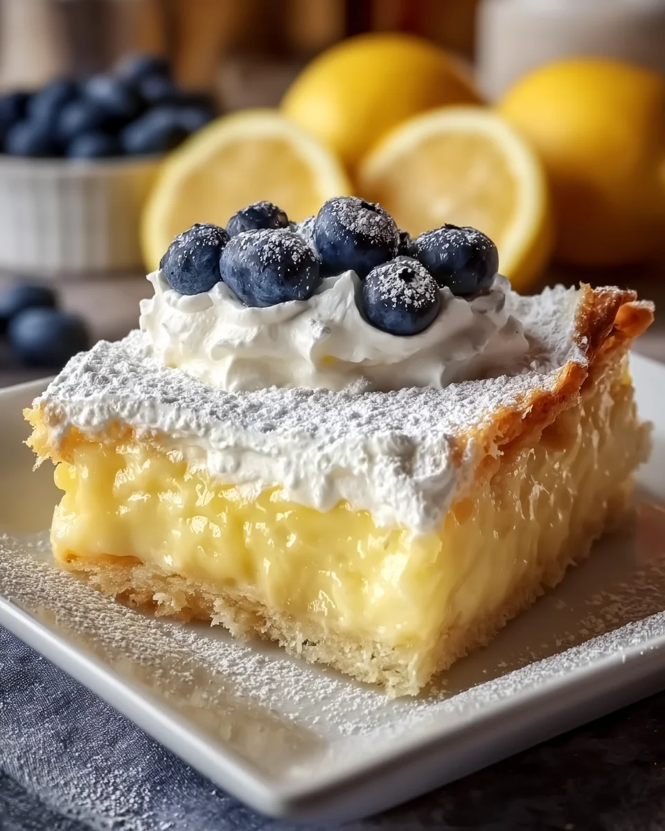 Lemon Cream Cheese Dump Cake