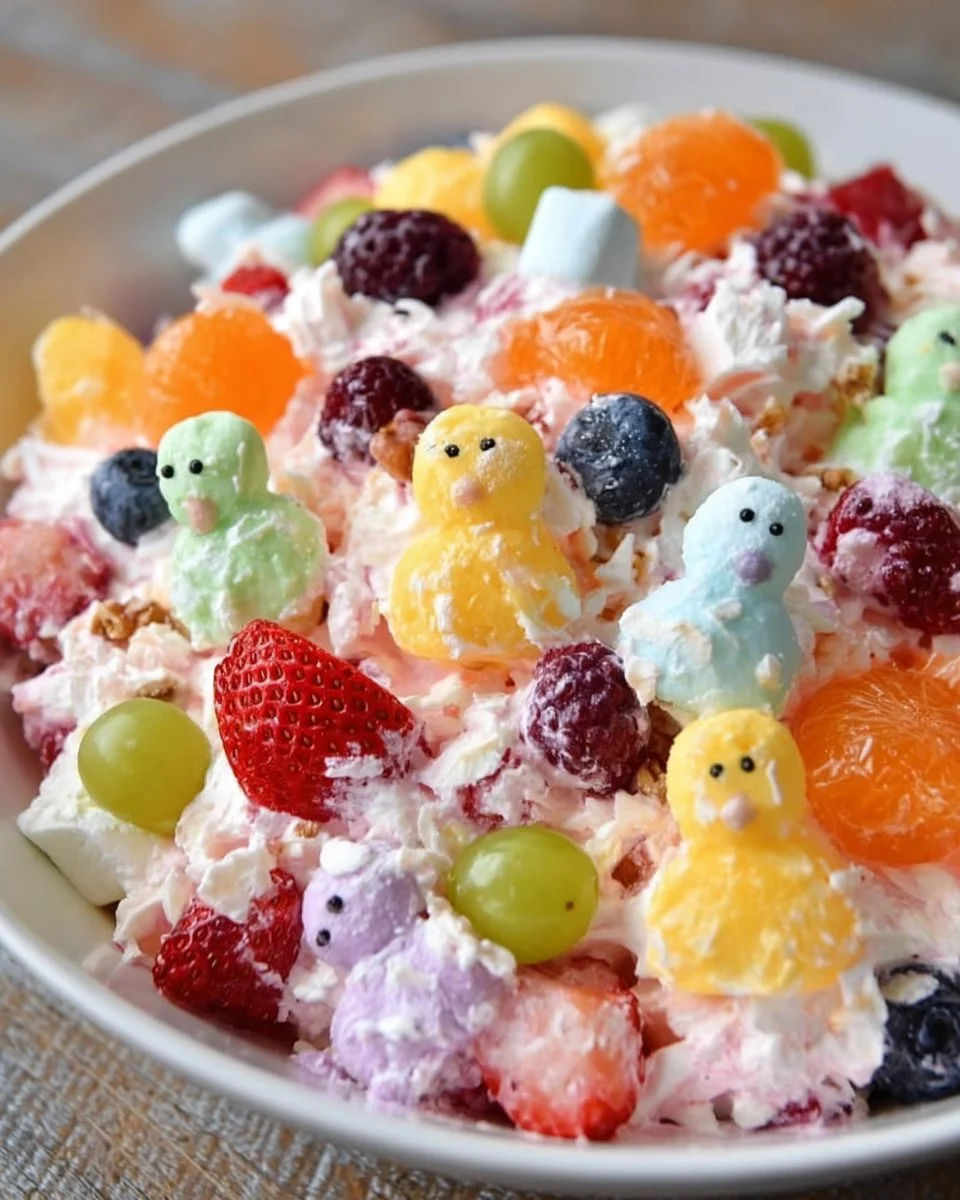 Easter Fruit Fluff Salad
