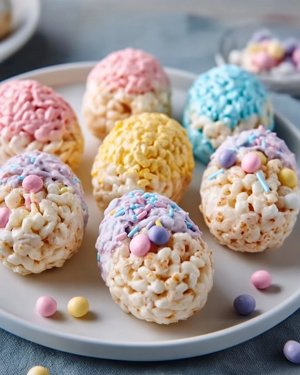 Rice Krispies Easter Egg Treats Recipe