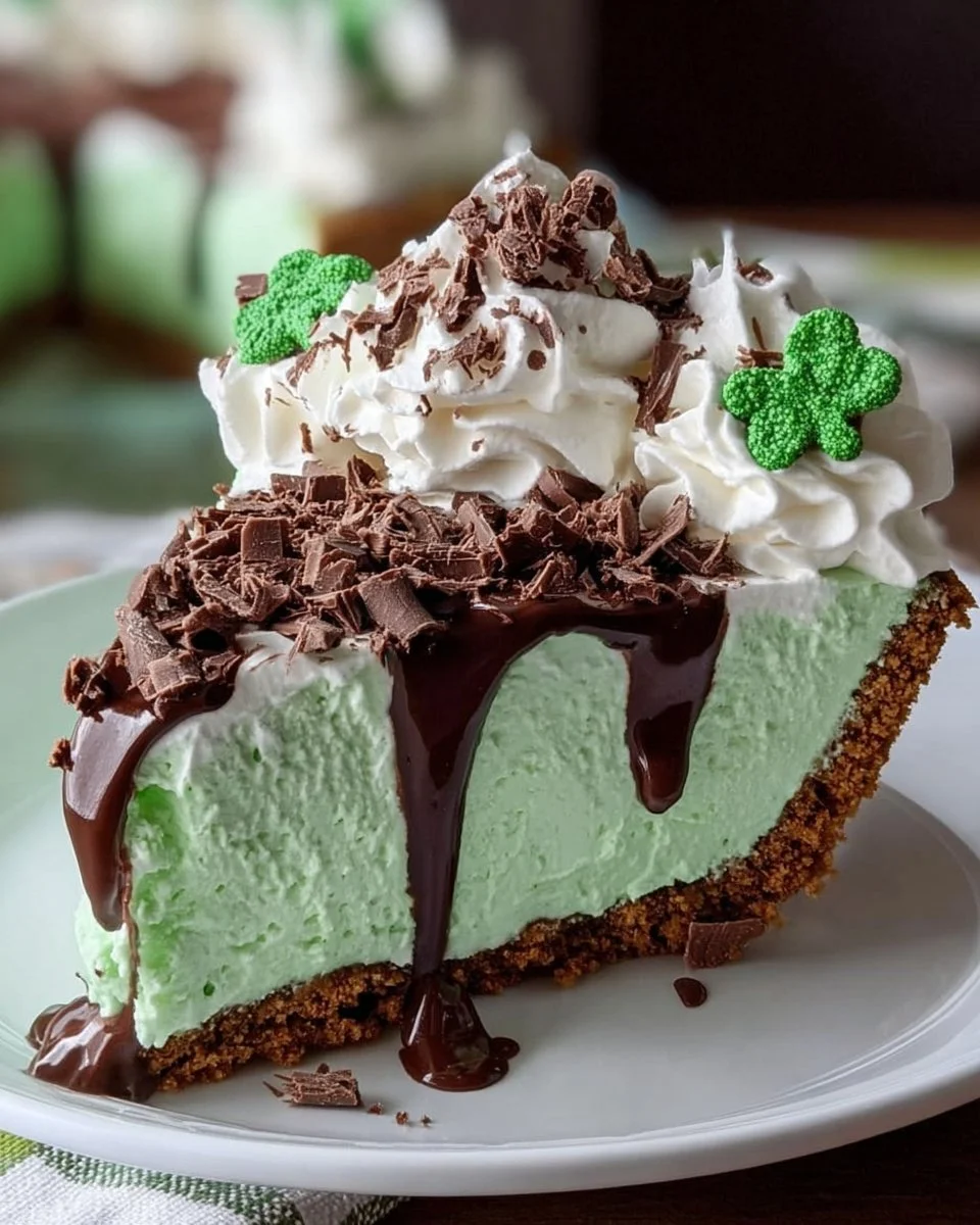 Shamrock Shake Pie