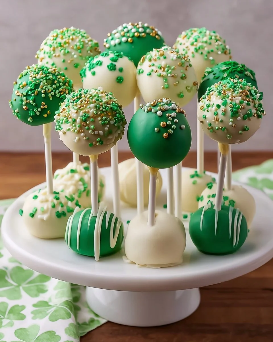 St. Patrick’s Day Cake Pops