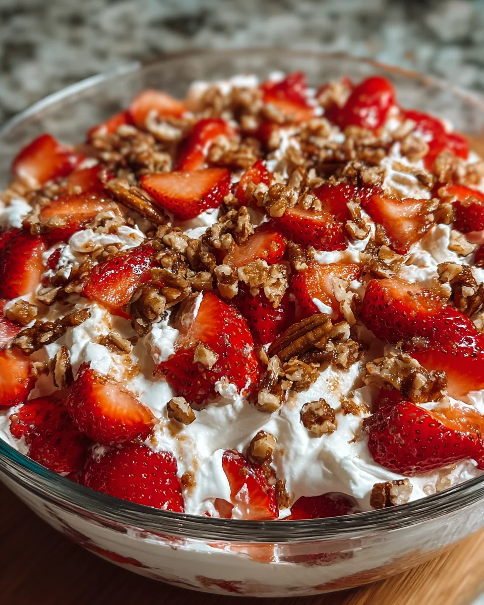 Strawberry Crackle Salad: A Sweet, Crunchy Delight!
