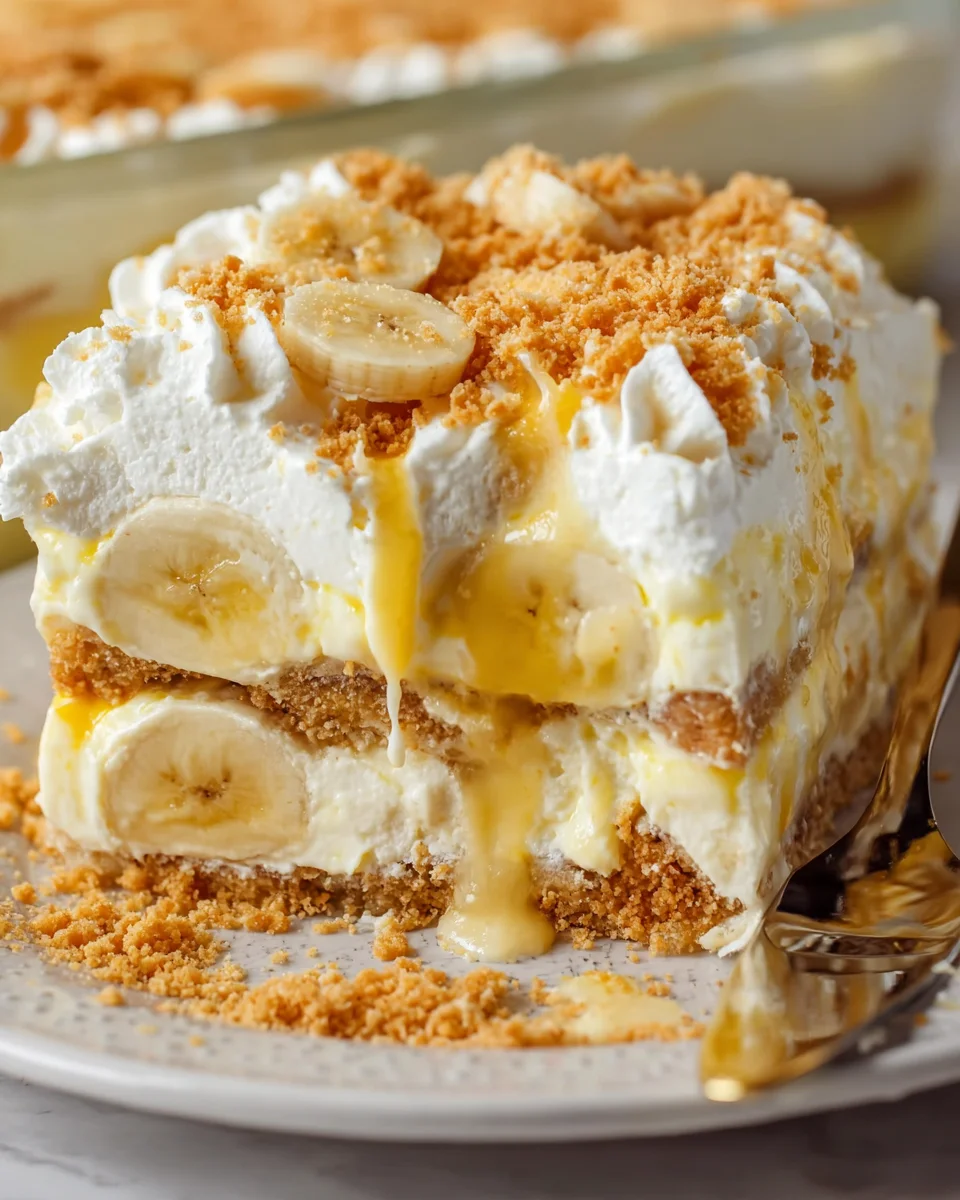 Banana Pudding Lasagna