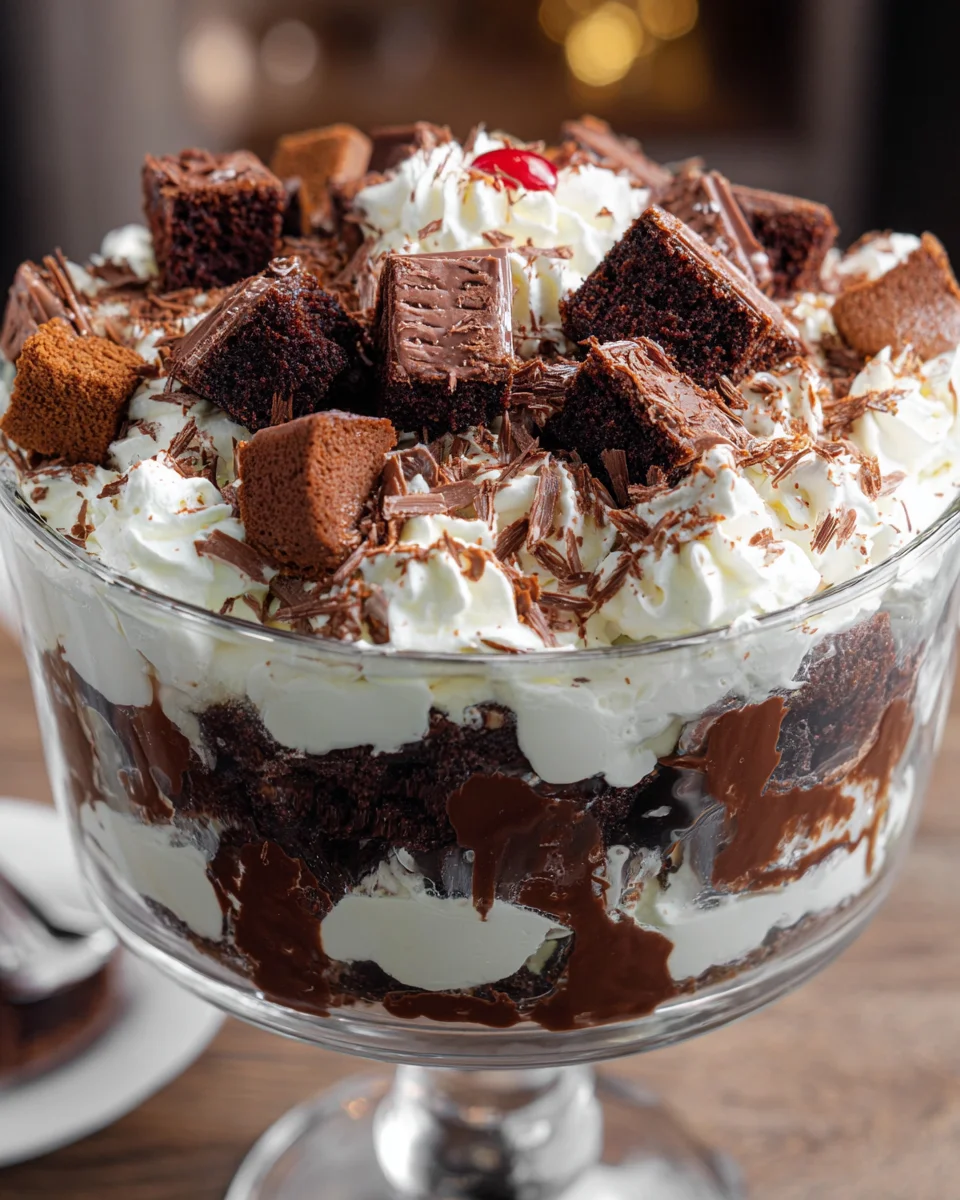 Brownie Trifle