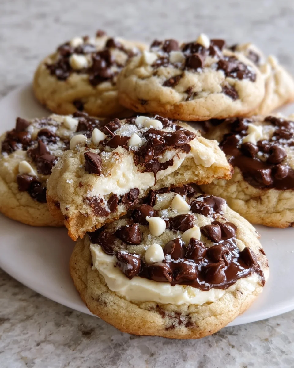Chocolate Chip Cheesecake Cookies
