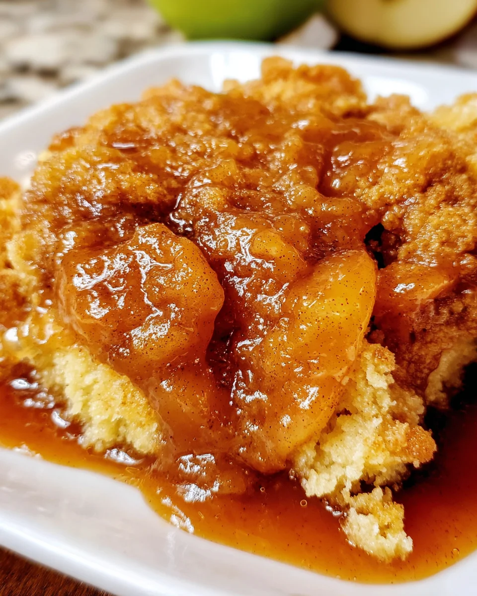 Crock Pot Apple Dump Cake