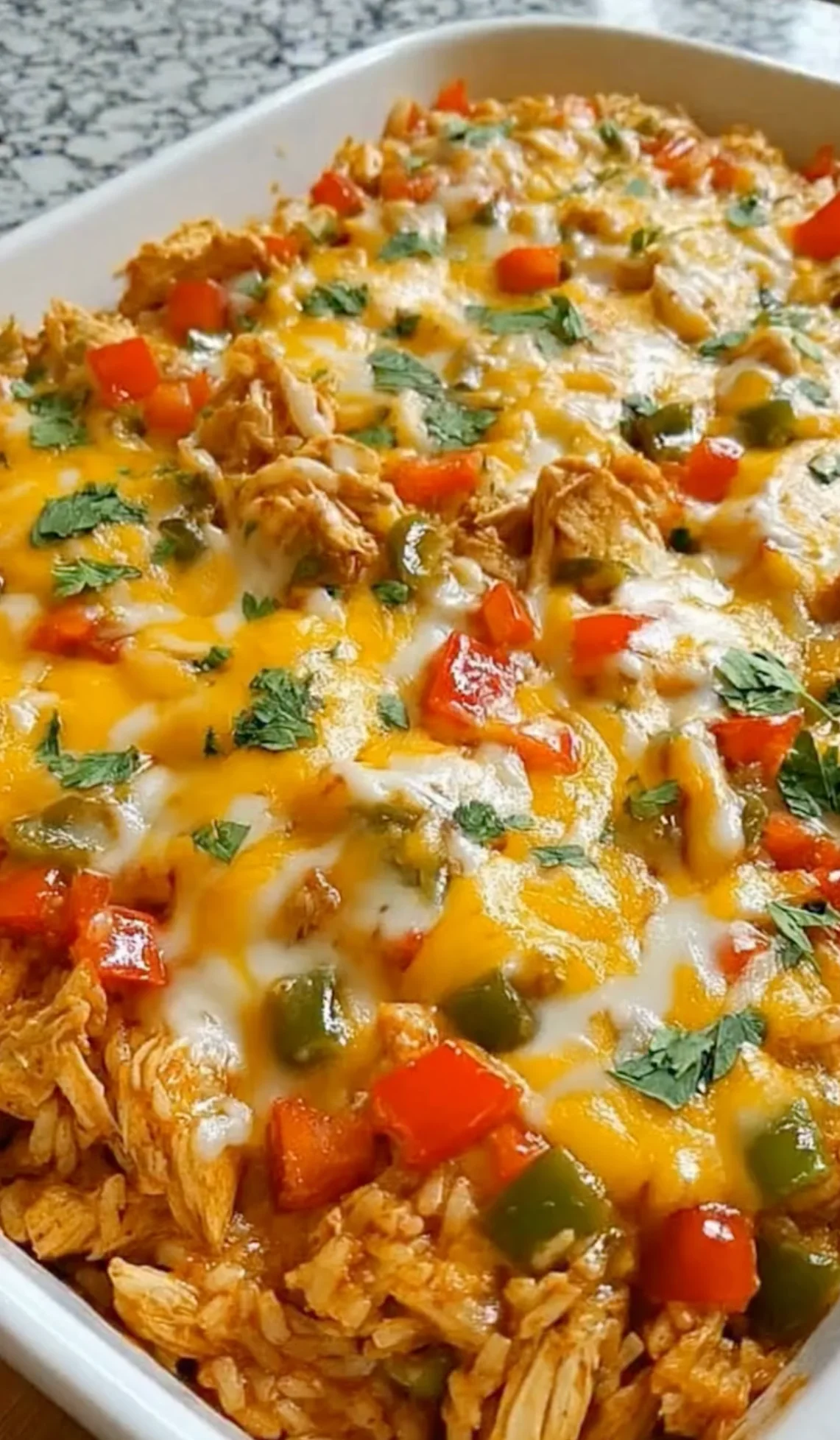 Fajita Chicken Casserole