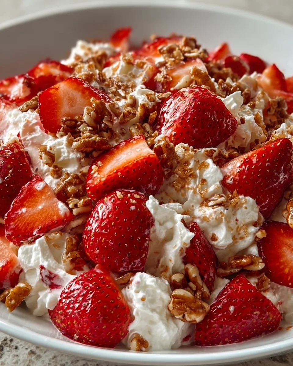 Strawberry Crackle Salad