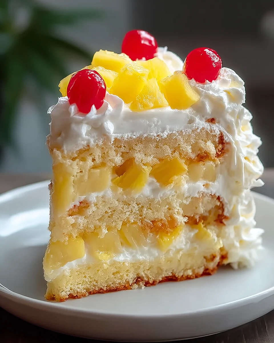 Pineapple Heaven Cake