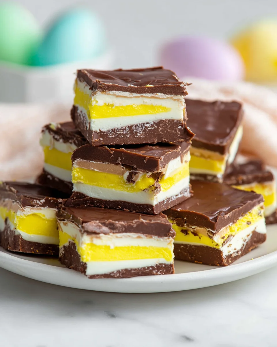 Cadbury Egg Fudge