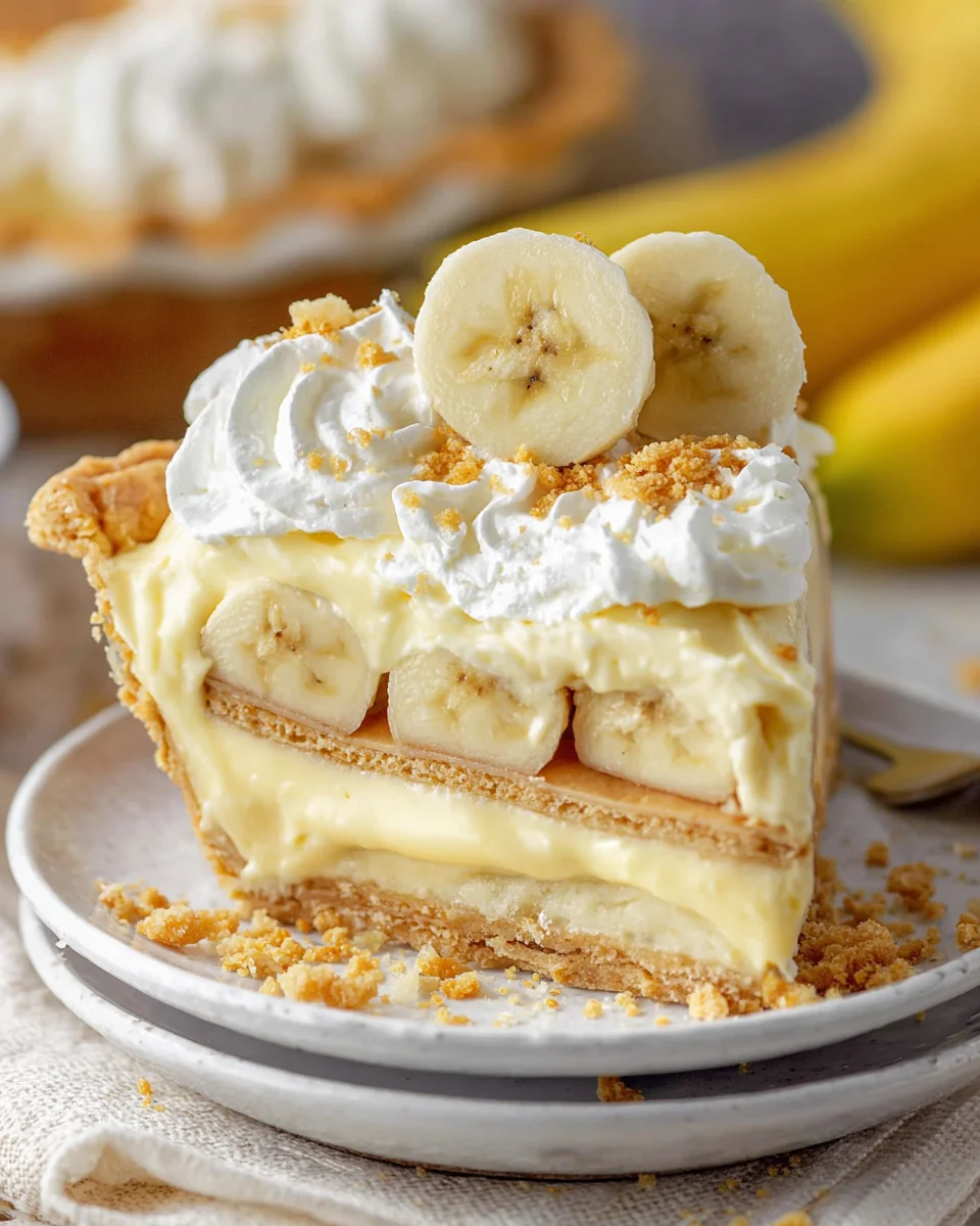Banana Pudding Pie