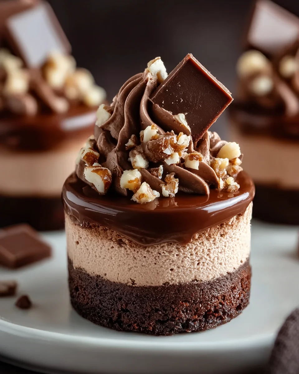 Nutella Cheesecake Cupcakes