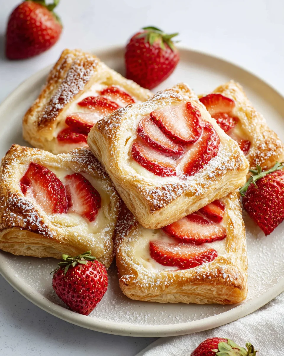 Strawberry Cream Cheese Danish