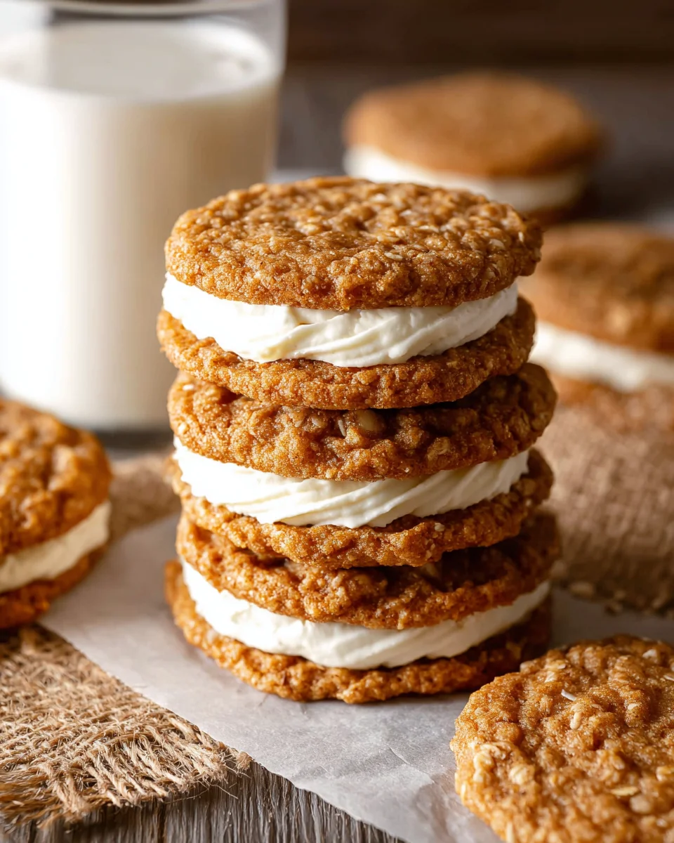 Homemade Oatmeal Cream Pies
