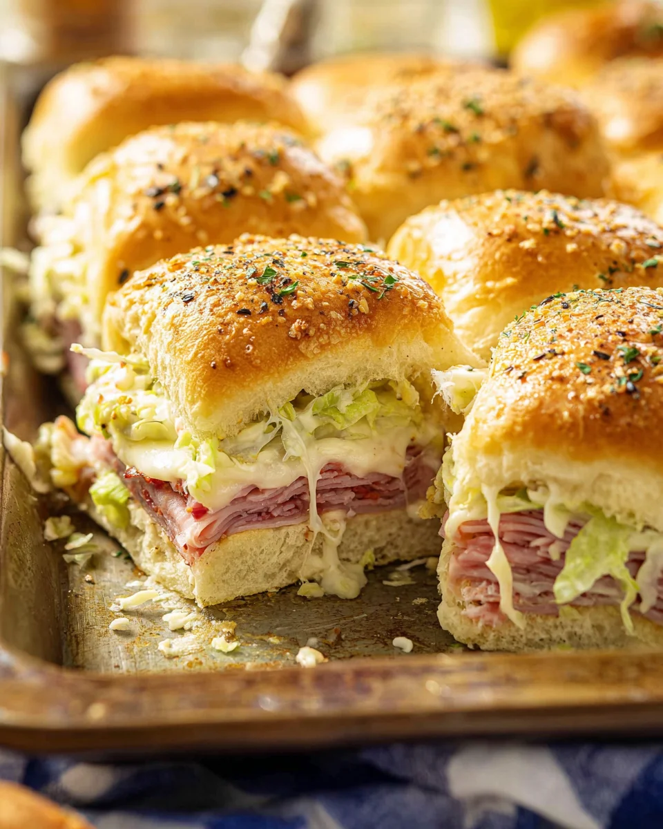 Italian Grinder Sliders Recipe