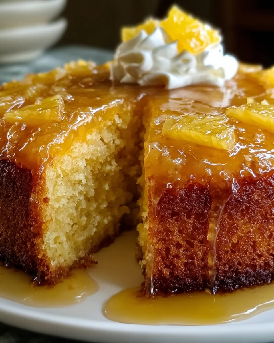 Pineapple Juice Cake