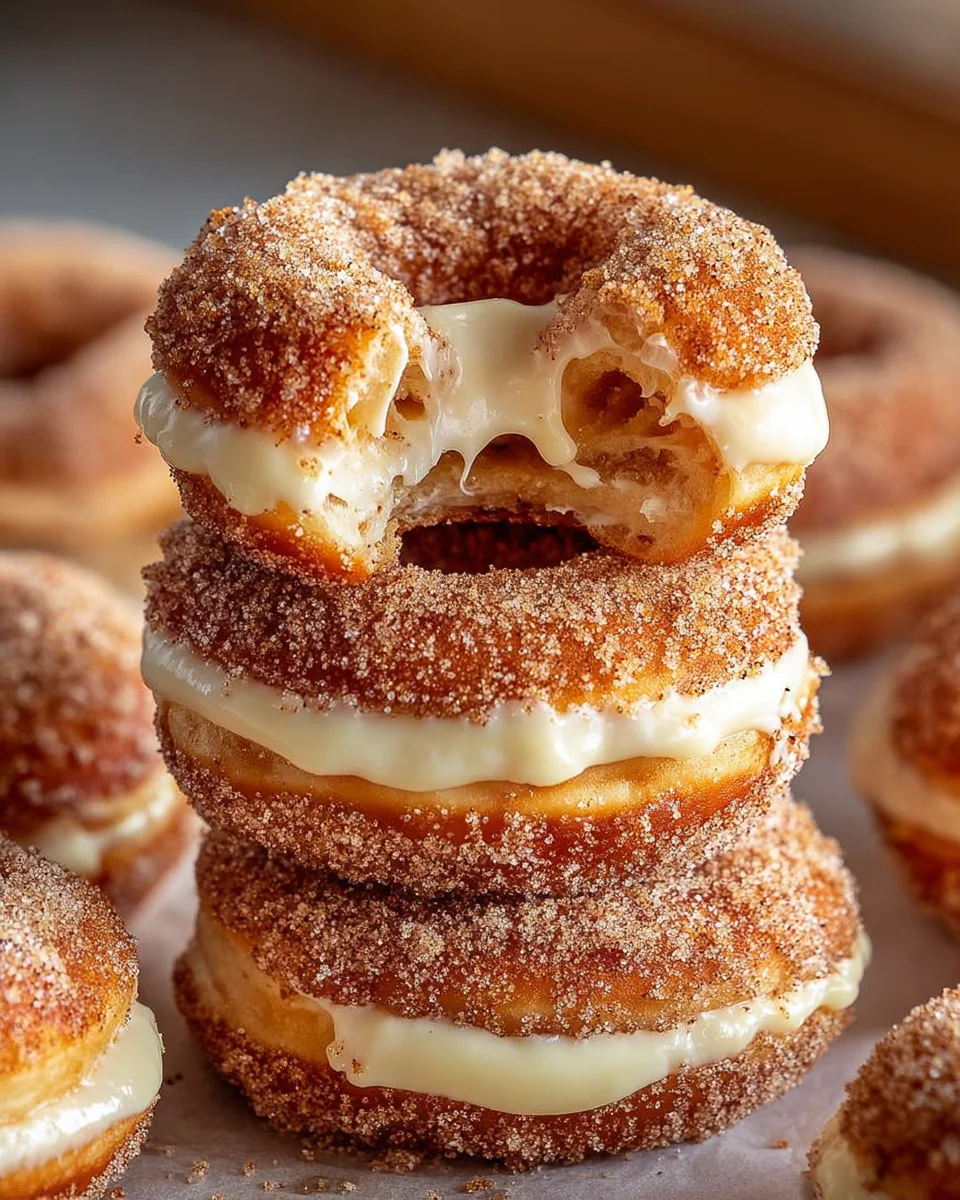 Cinnamon Kissed Cheesecake Donut Cookies Recipe