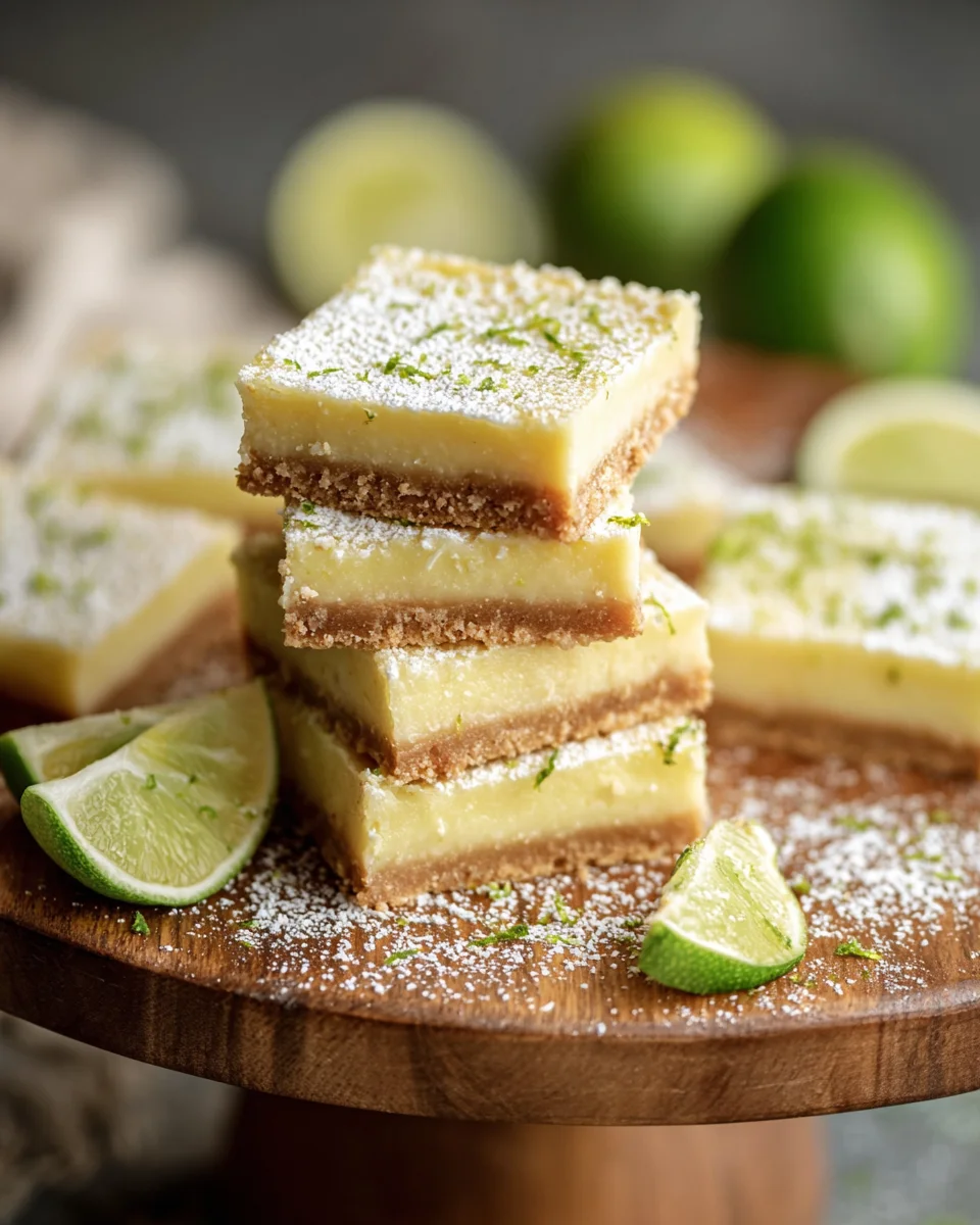 Key Lime Pie Bars