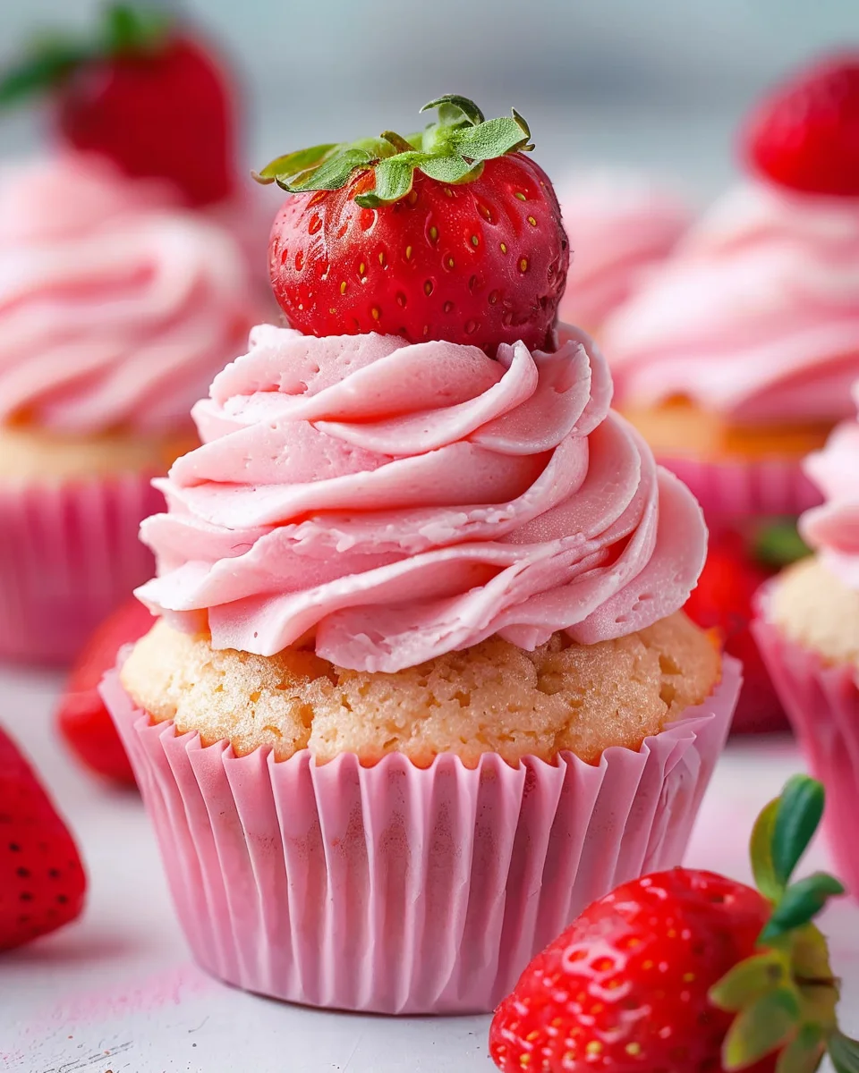 Strawberry Cupcakes: Delight in Every Bite Today!