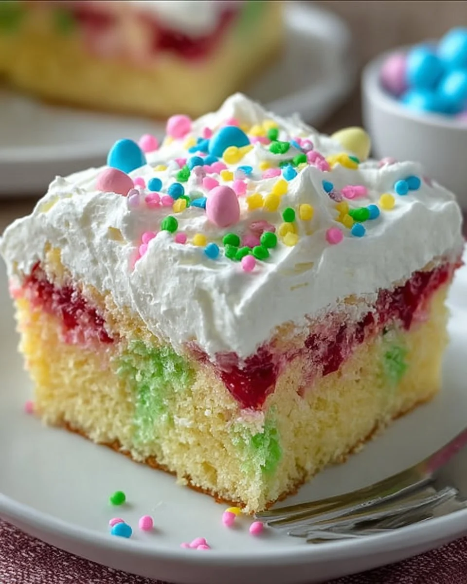 Easter Poke Cake