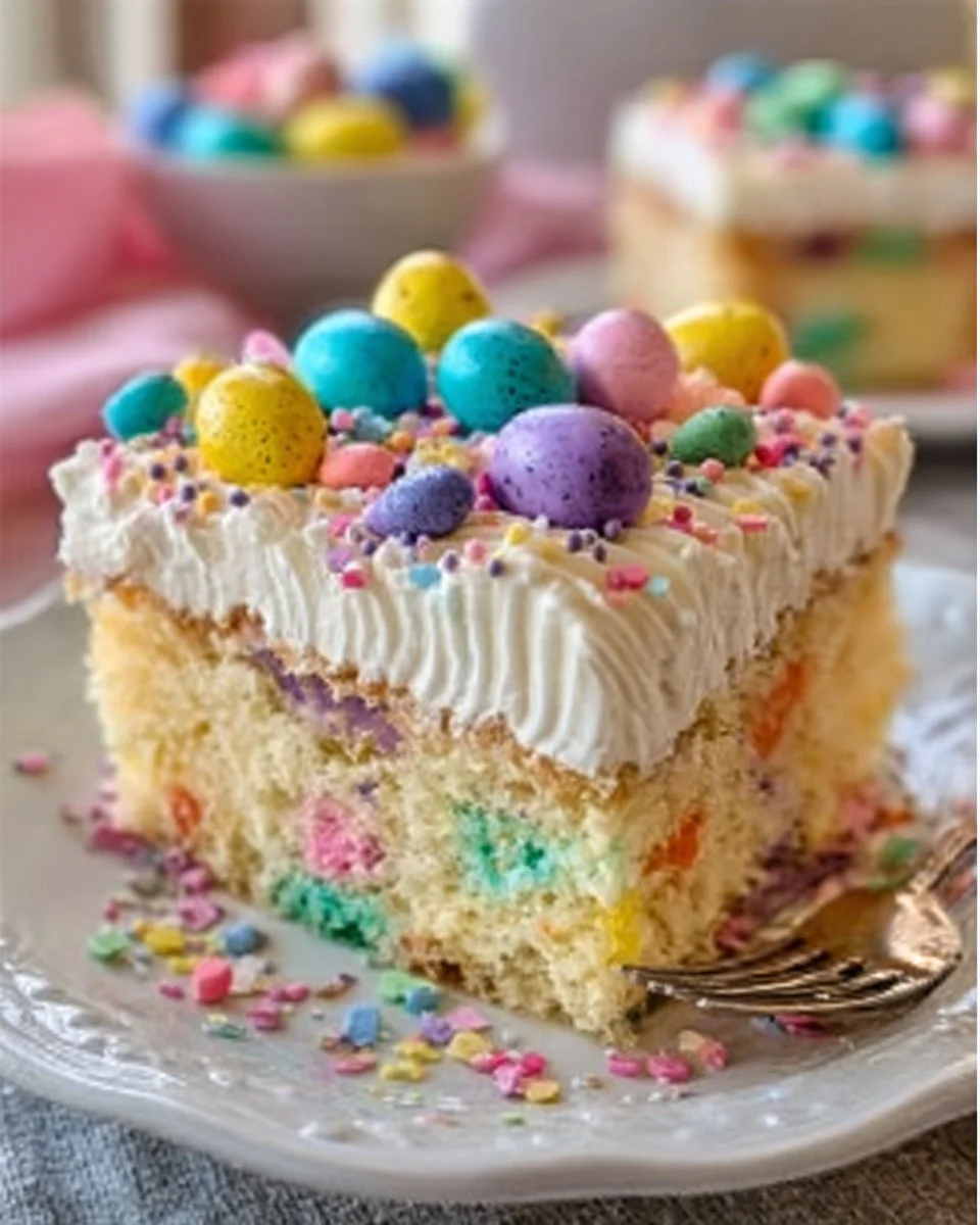 Easter Poke Cake