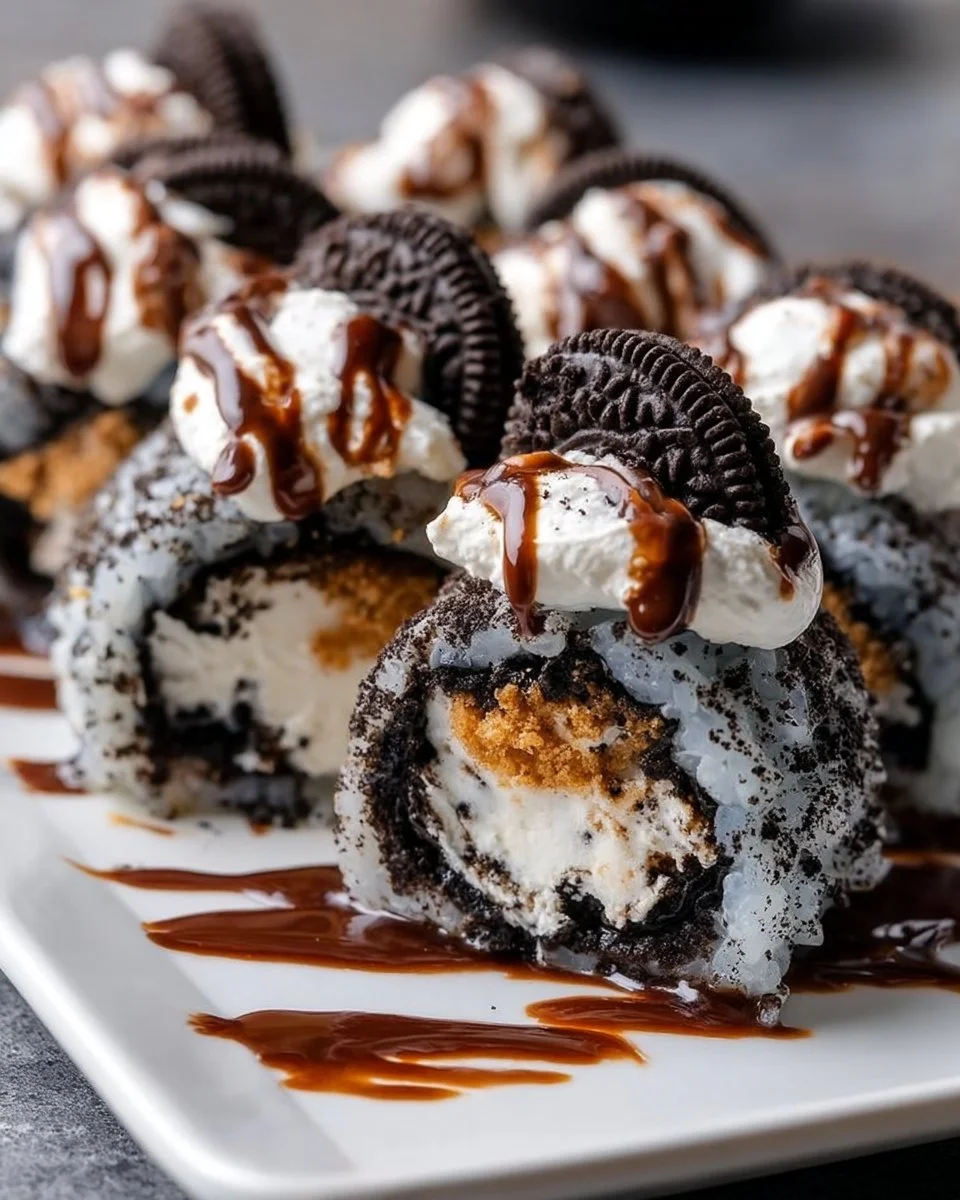 Oreo Sushi Rolls