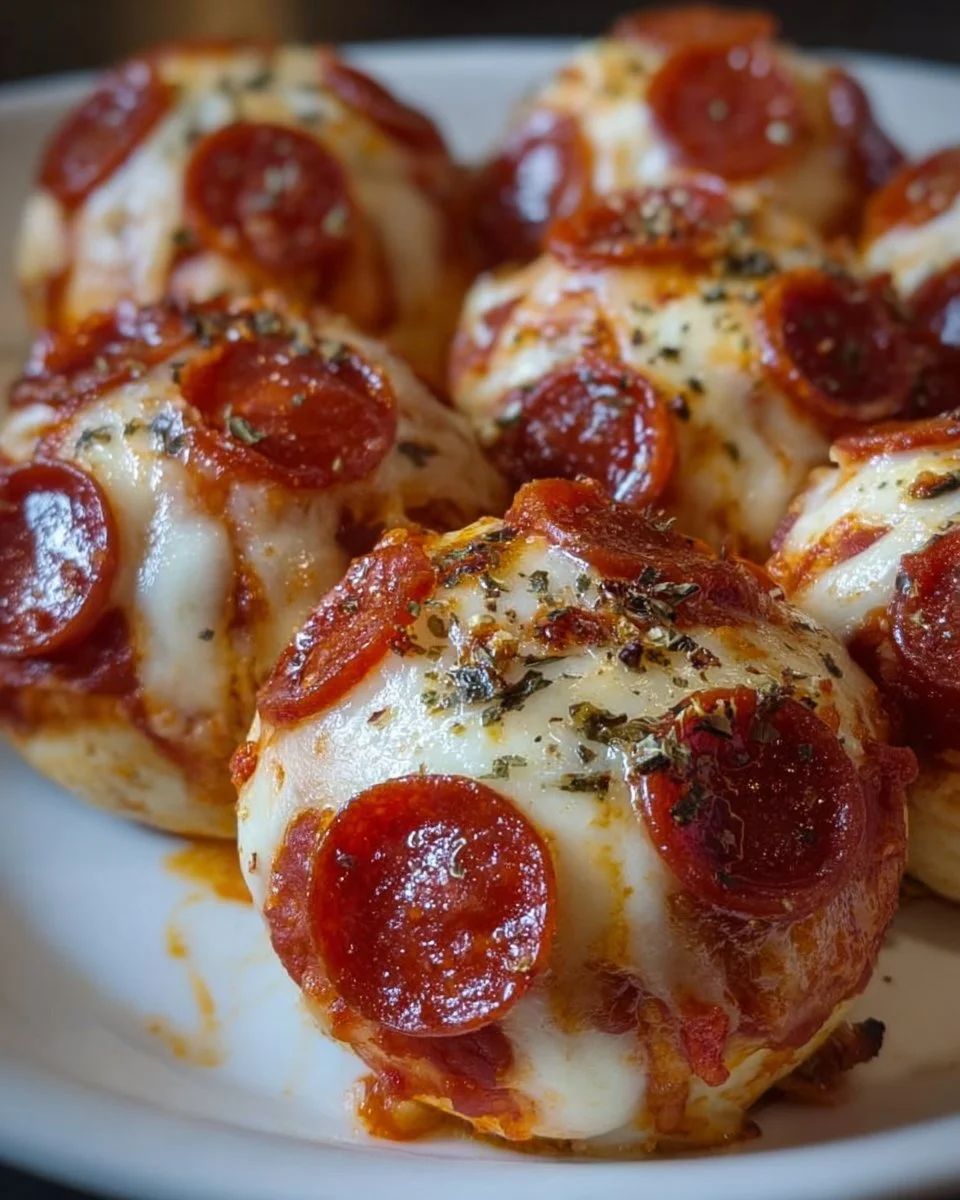 Pepperoni Pizza Bombs