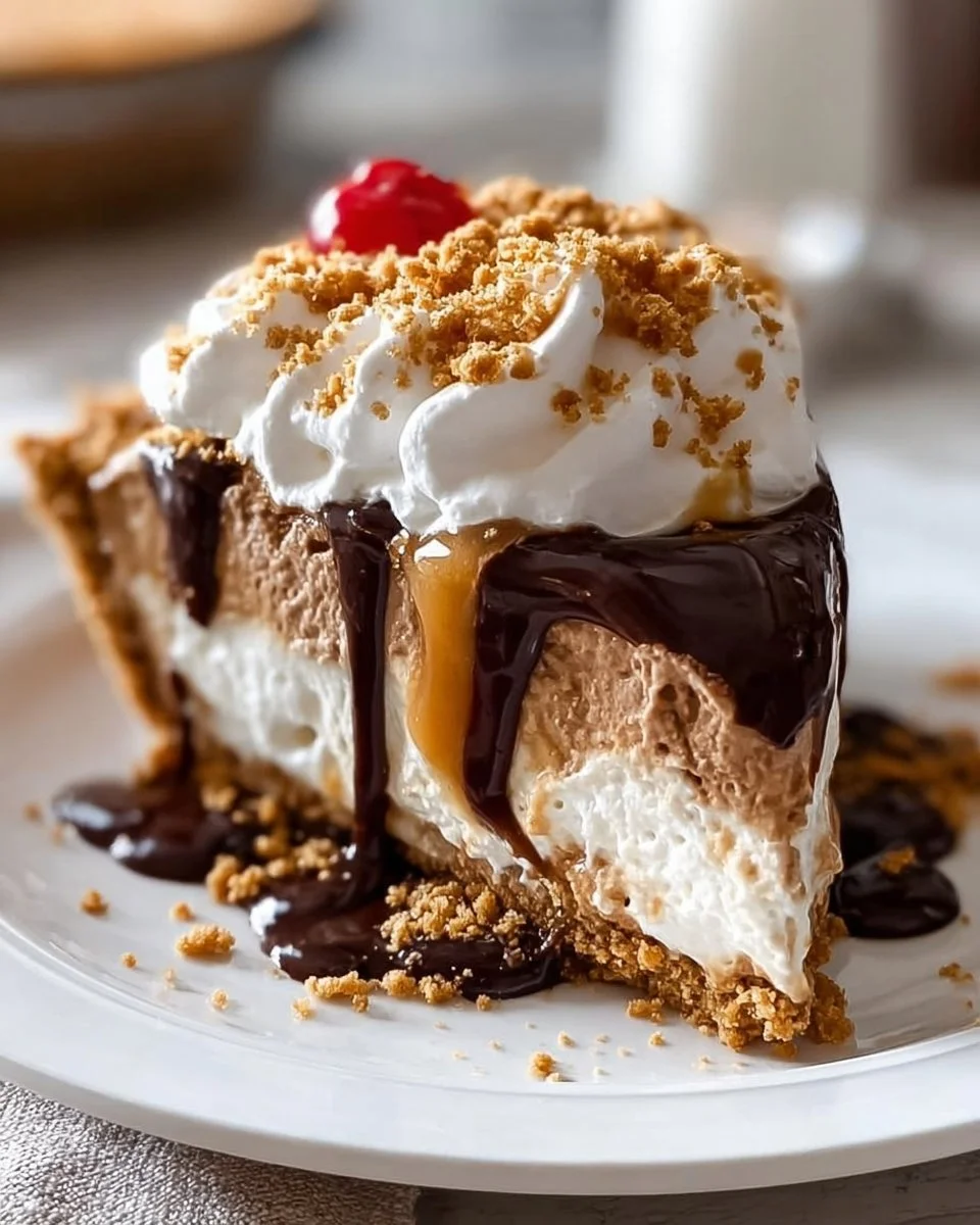 Root Beer Float Pie