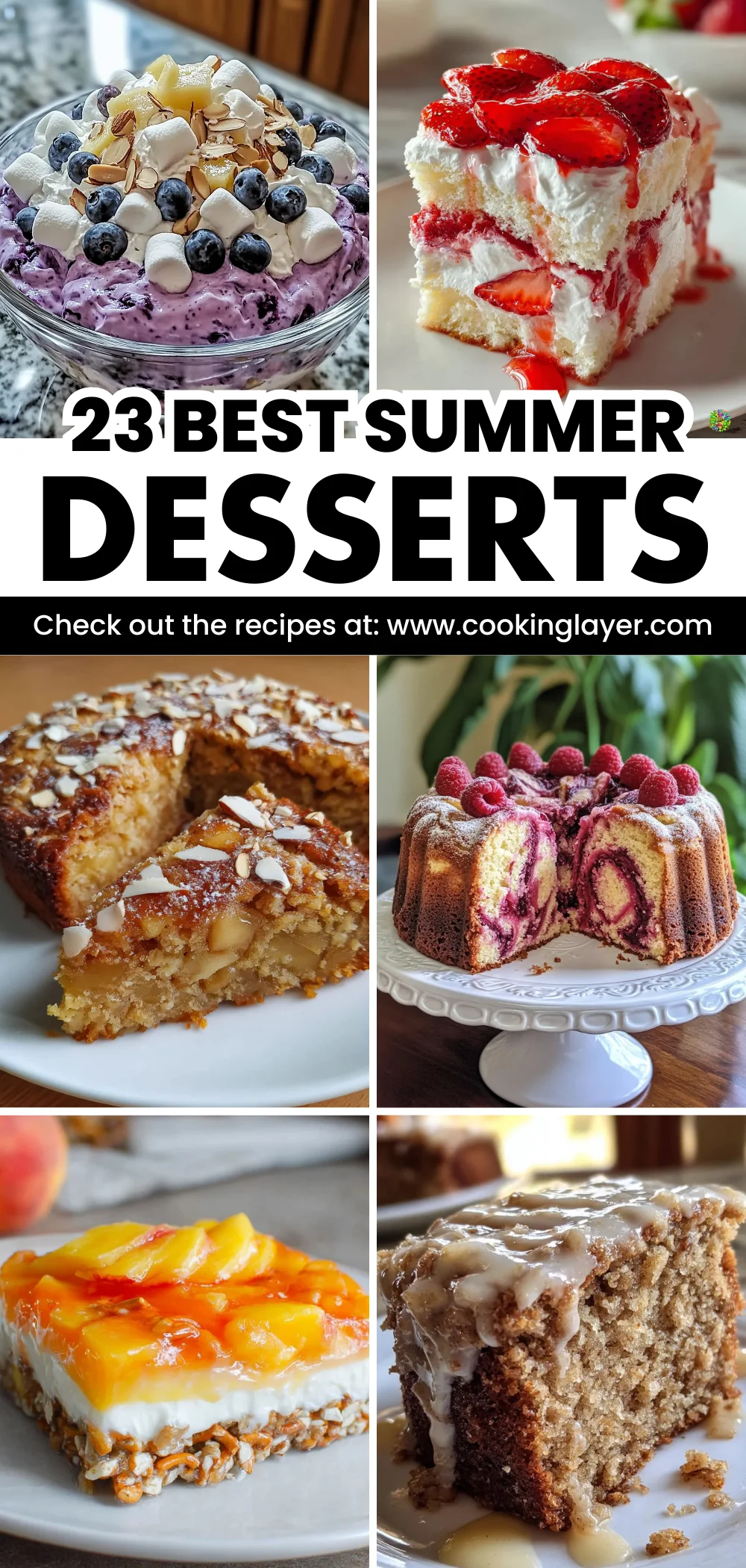 23 Best Summer Desserts to Make All Season Long 🍓🍋☀️