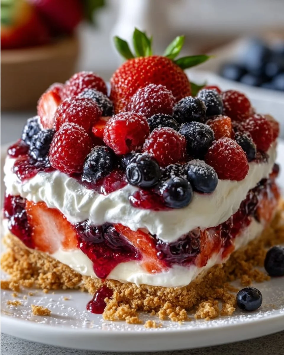 Berry No-Bake Dessert