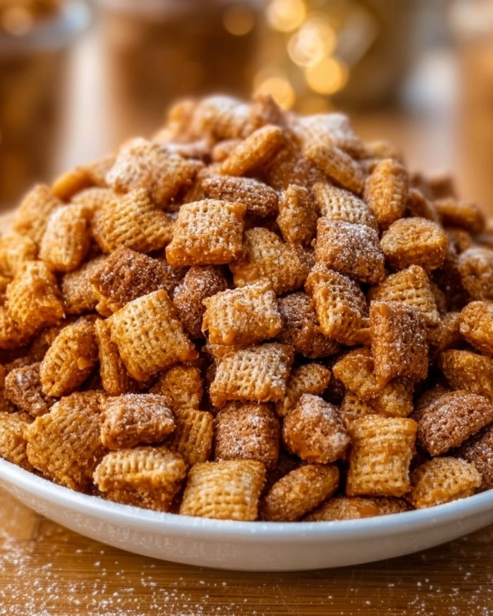 Butterscotch Caramel Puppy Chow