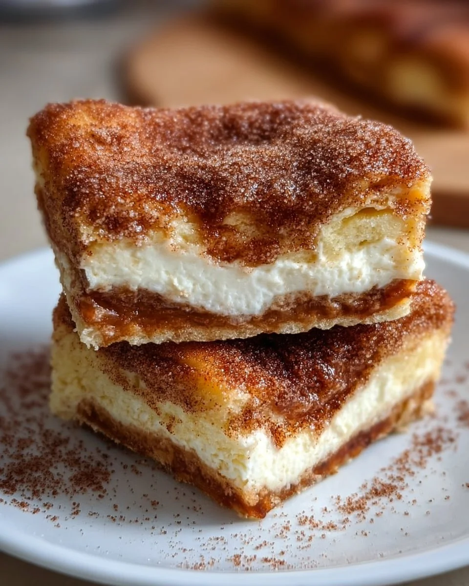 Churro Cheesecake Bars