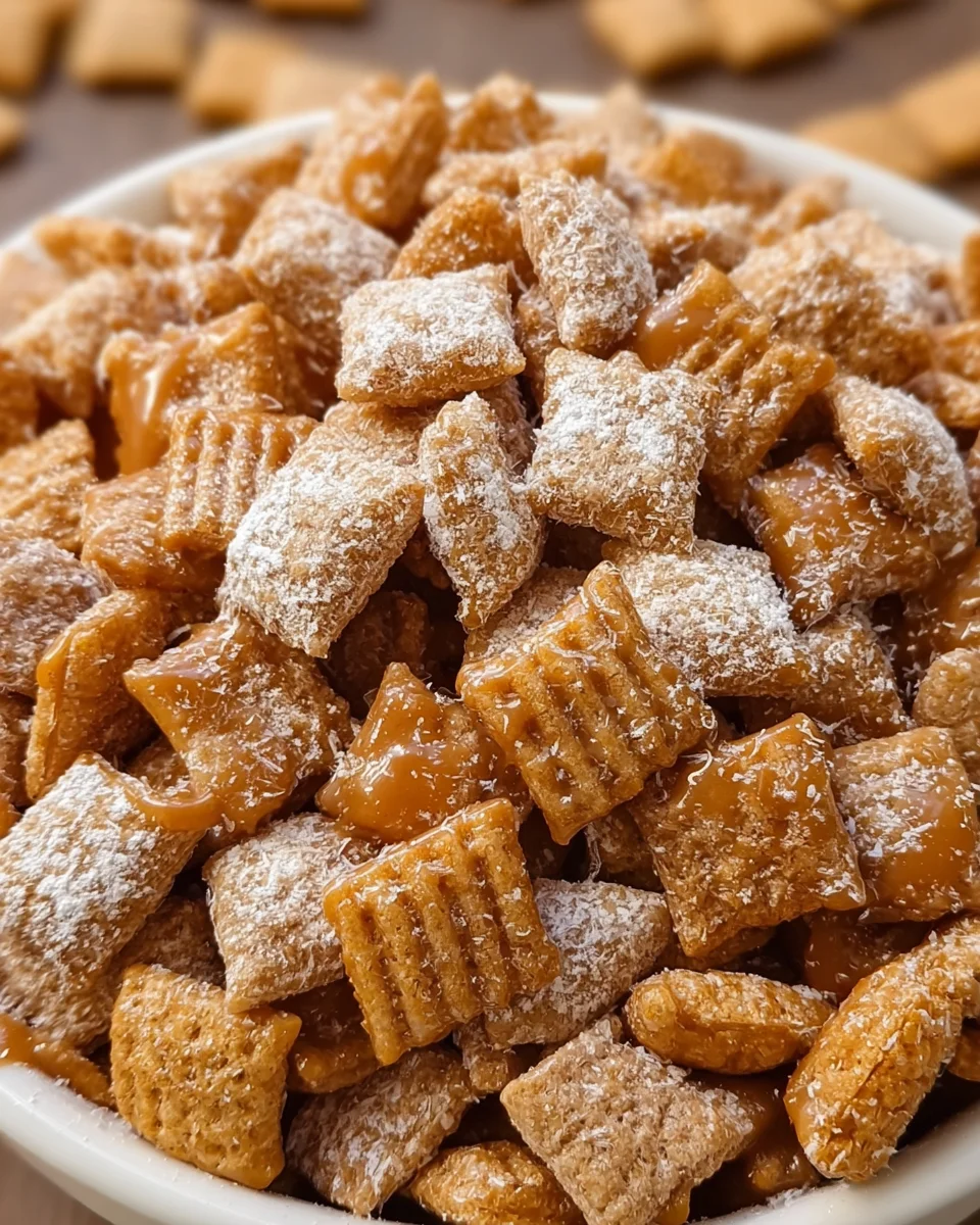 Butterscotch Caramel Puppy Chow
