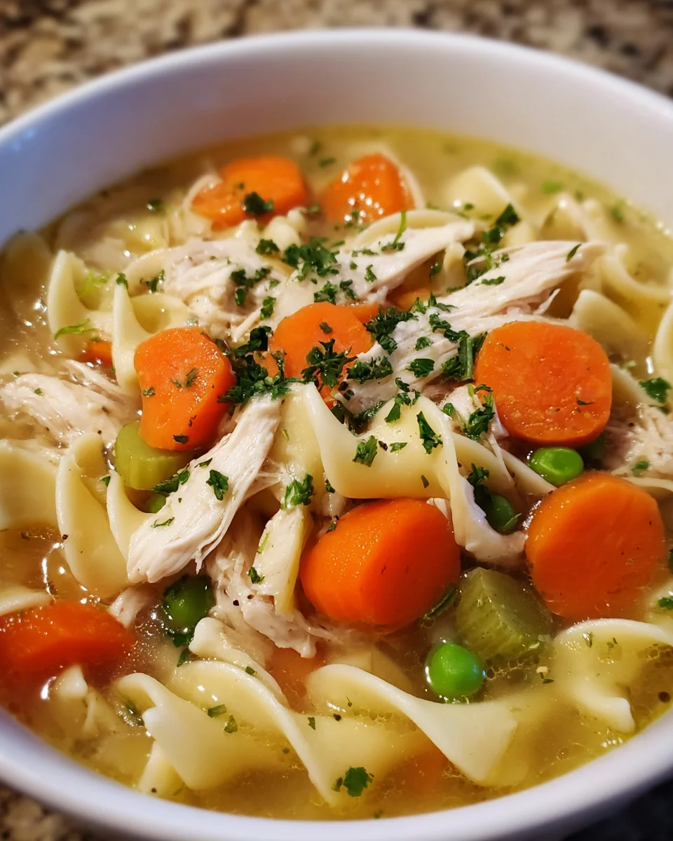 Crock Pot Chicken Noodle Soup: A Heartwarming Recipe!