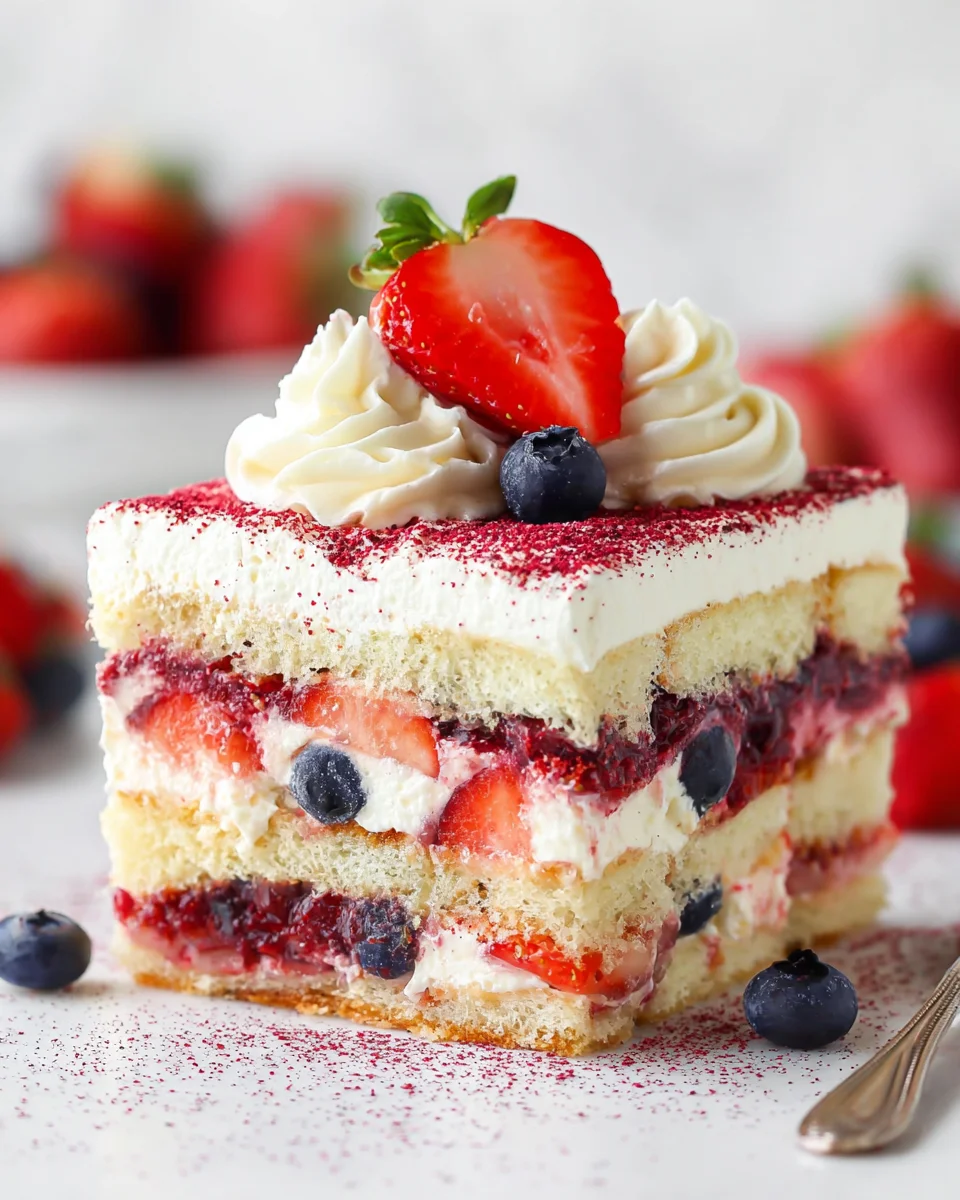 Berry Tiramisu