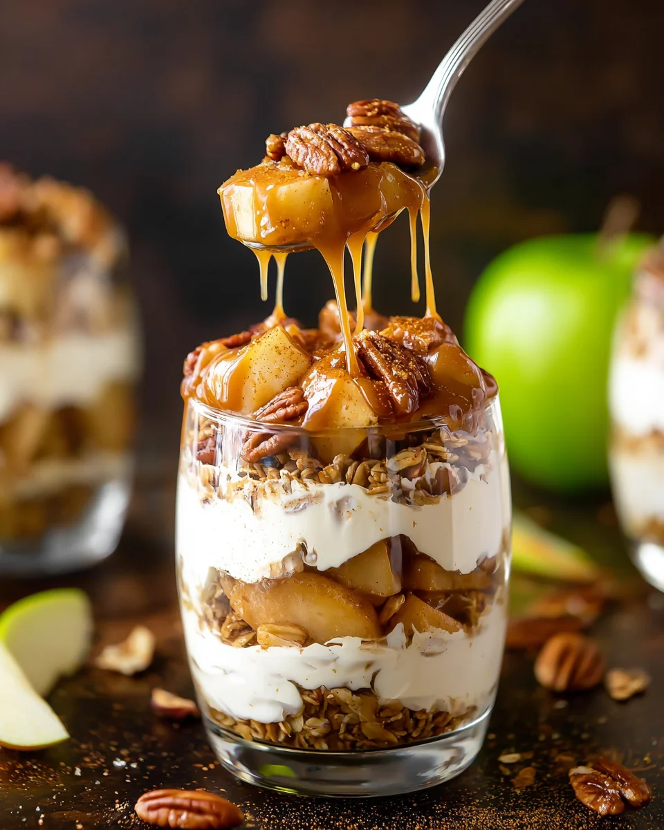 Caramel Apple Trifles