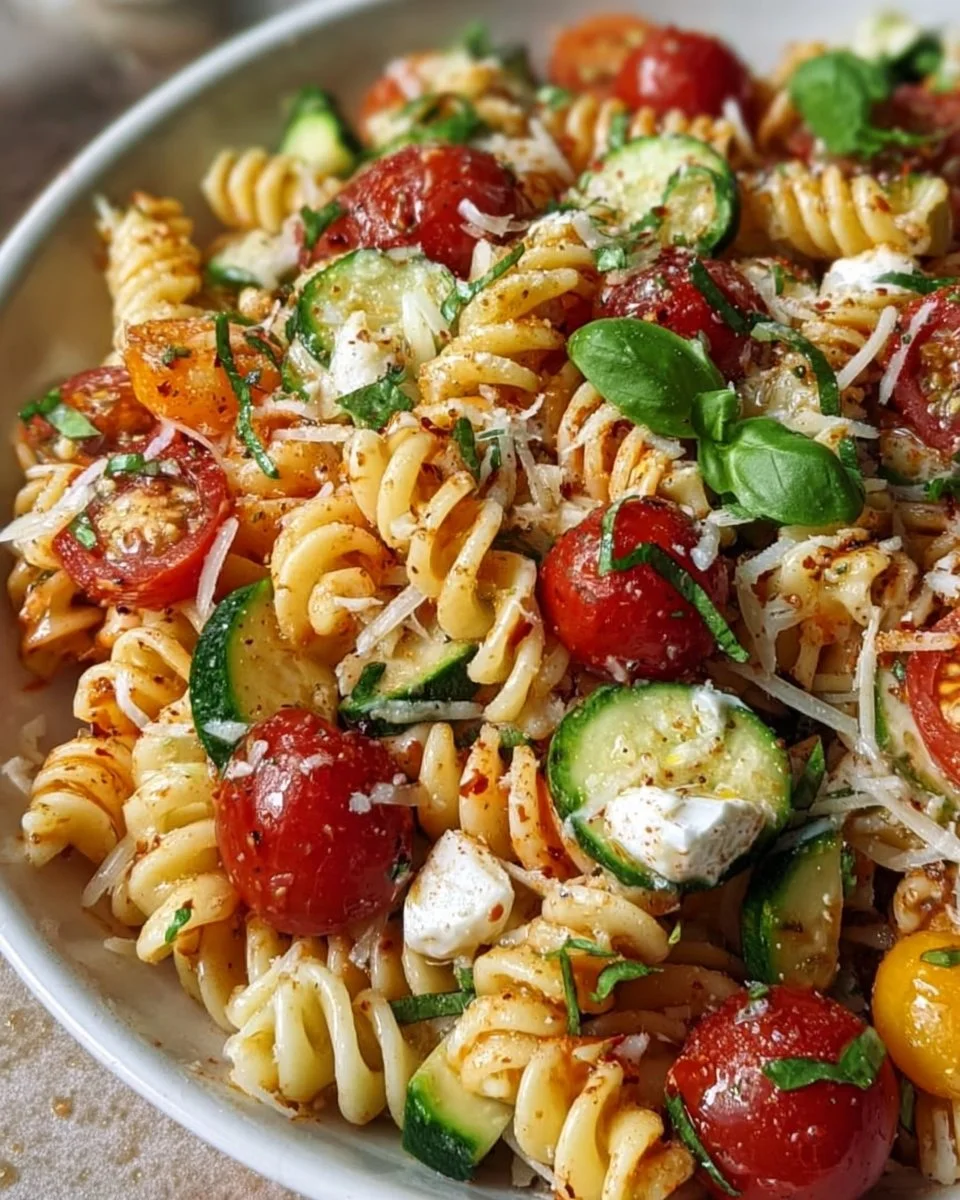 Easy 5-Ingredient Summer Pasta Salad Recipe with Perfect Italian Dressing