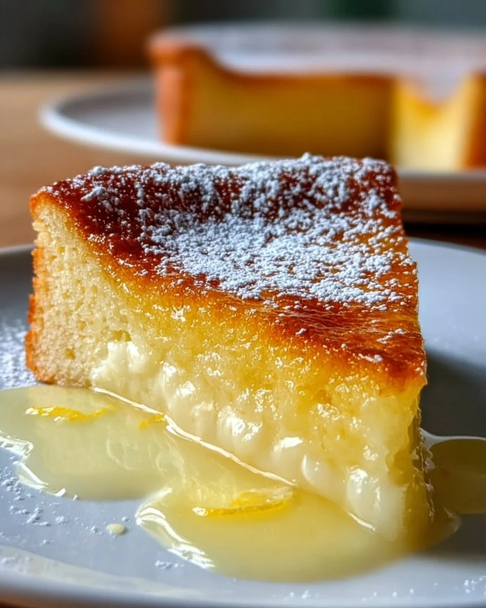 Lemon Custard Cake