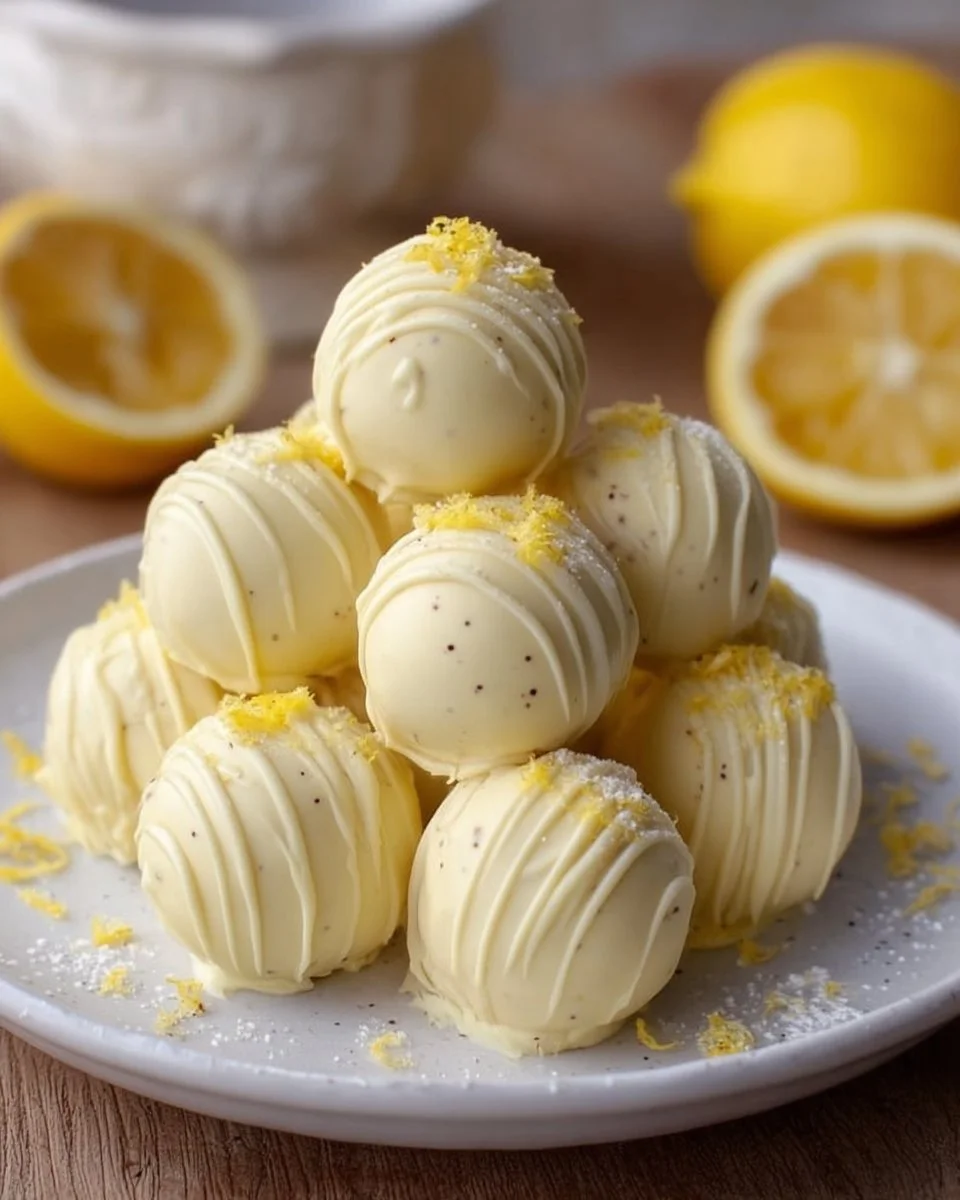 Lemon Truffles Recipe