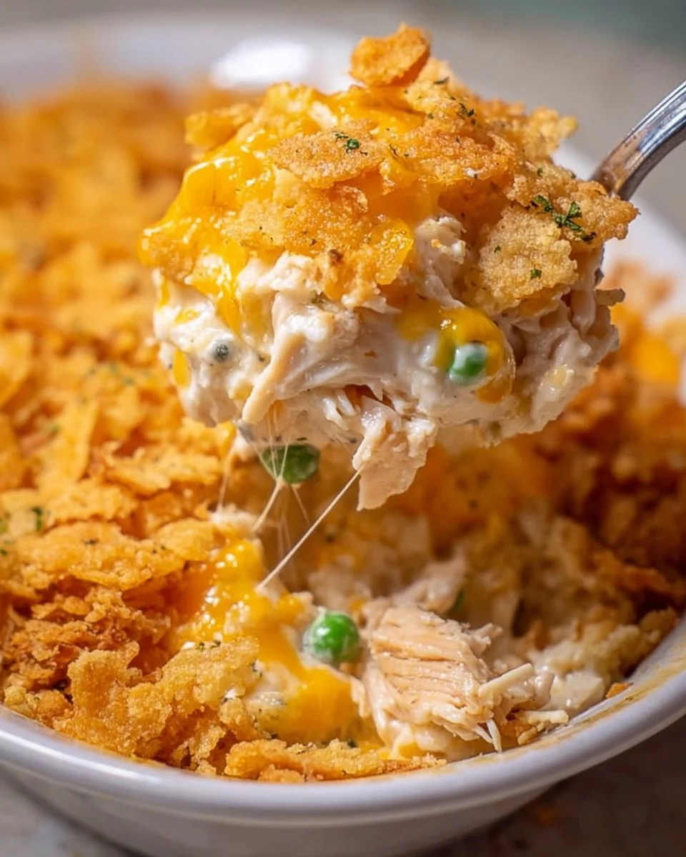Ritz Cracker Chicken Casserole