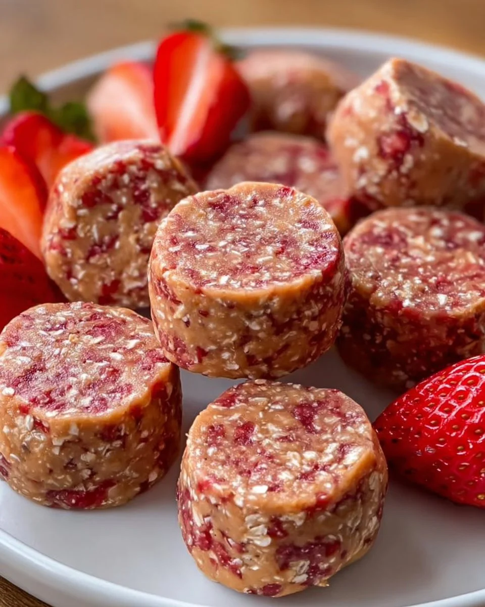 Strawberry & Oat Nibbles