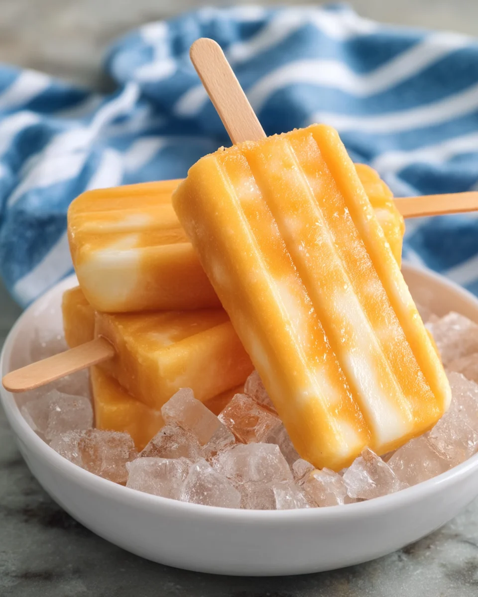Easy Orange Creamsicles Recipe: A Refreshing Homemade Summer Treat