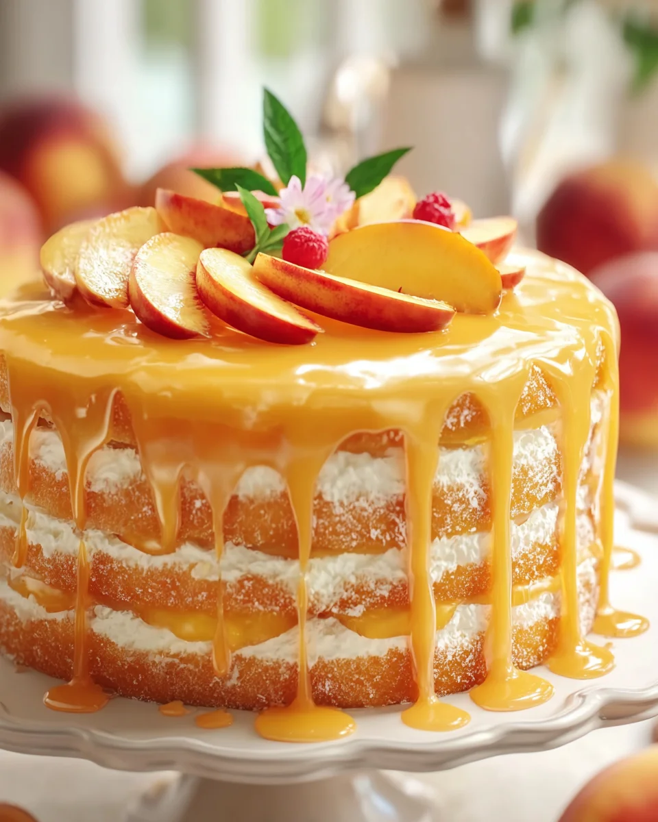 Peach Buttermilk Pound Cake: A Delicious Must-Try Recipe!