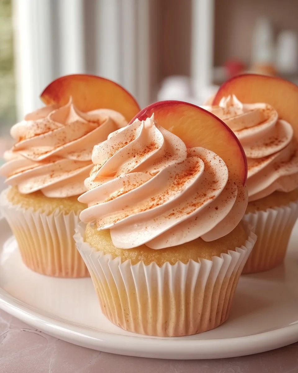 Minute Peach Bellini Cupcakes: A Delightful Recipe!