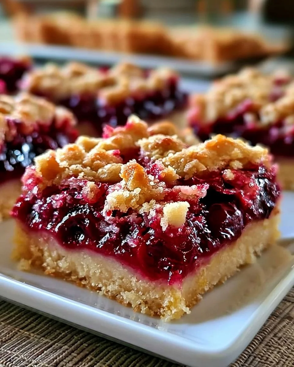 Buttery Cherry Pie Bars That Are Perfectly Sweet and Fruity