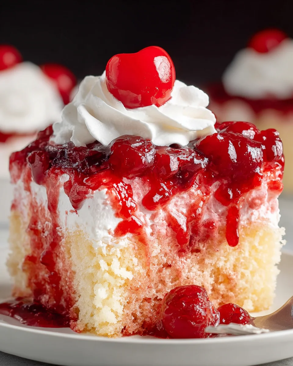 Cherry Poke Cake