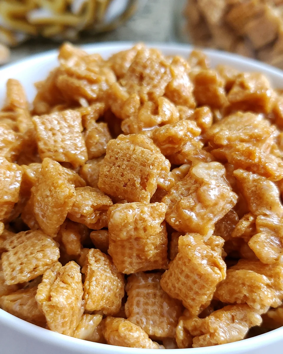 Caramel Crispix: Discover This Irresistible Snack Recipe!